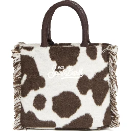 Borsa Vanity Mini In Feltro Muccata