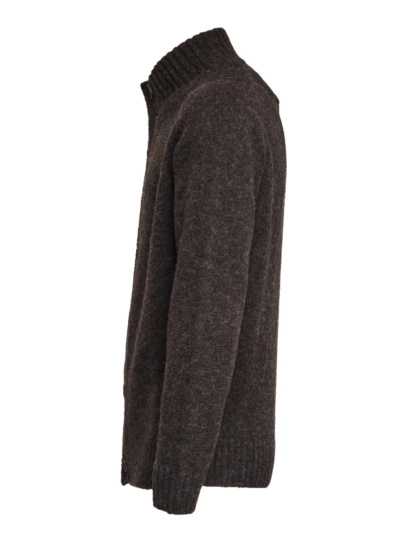 Blusotto Con Maniche A Martello In Alpaca