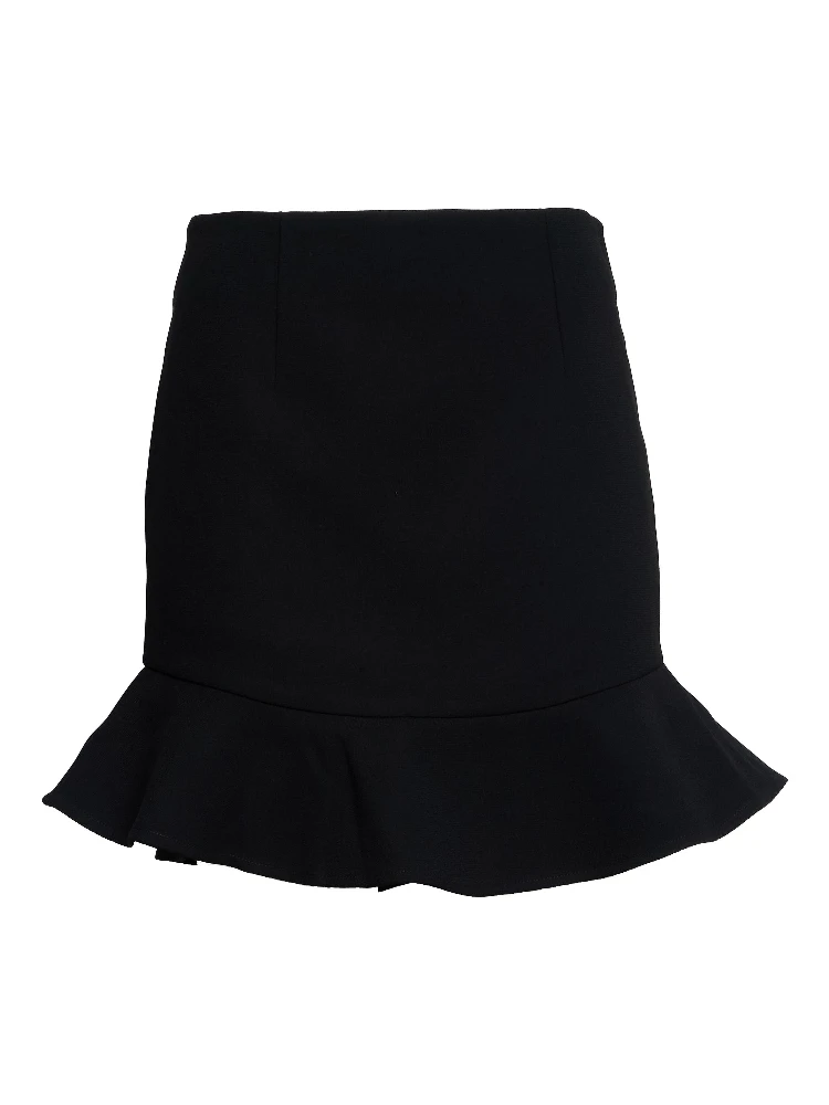 Gonna Rosita Mini Elegante Con Voilant