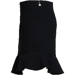 Gonna Rosita Mini Elegante Con Voilant