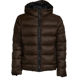 Piumino Corto DB Front Piuma Cappuccio