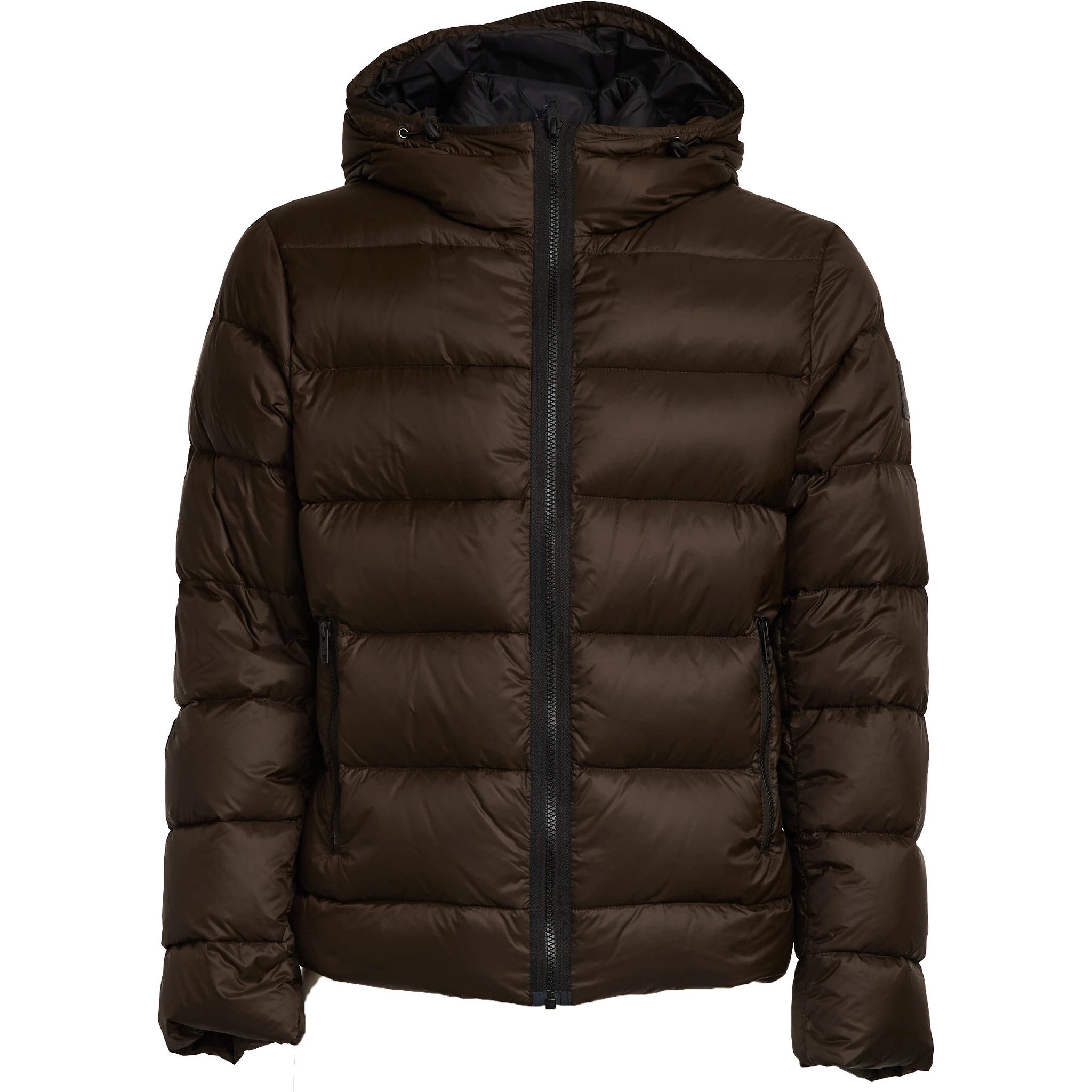 Piumino Corto DB Front Piuma Cappuccio