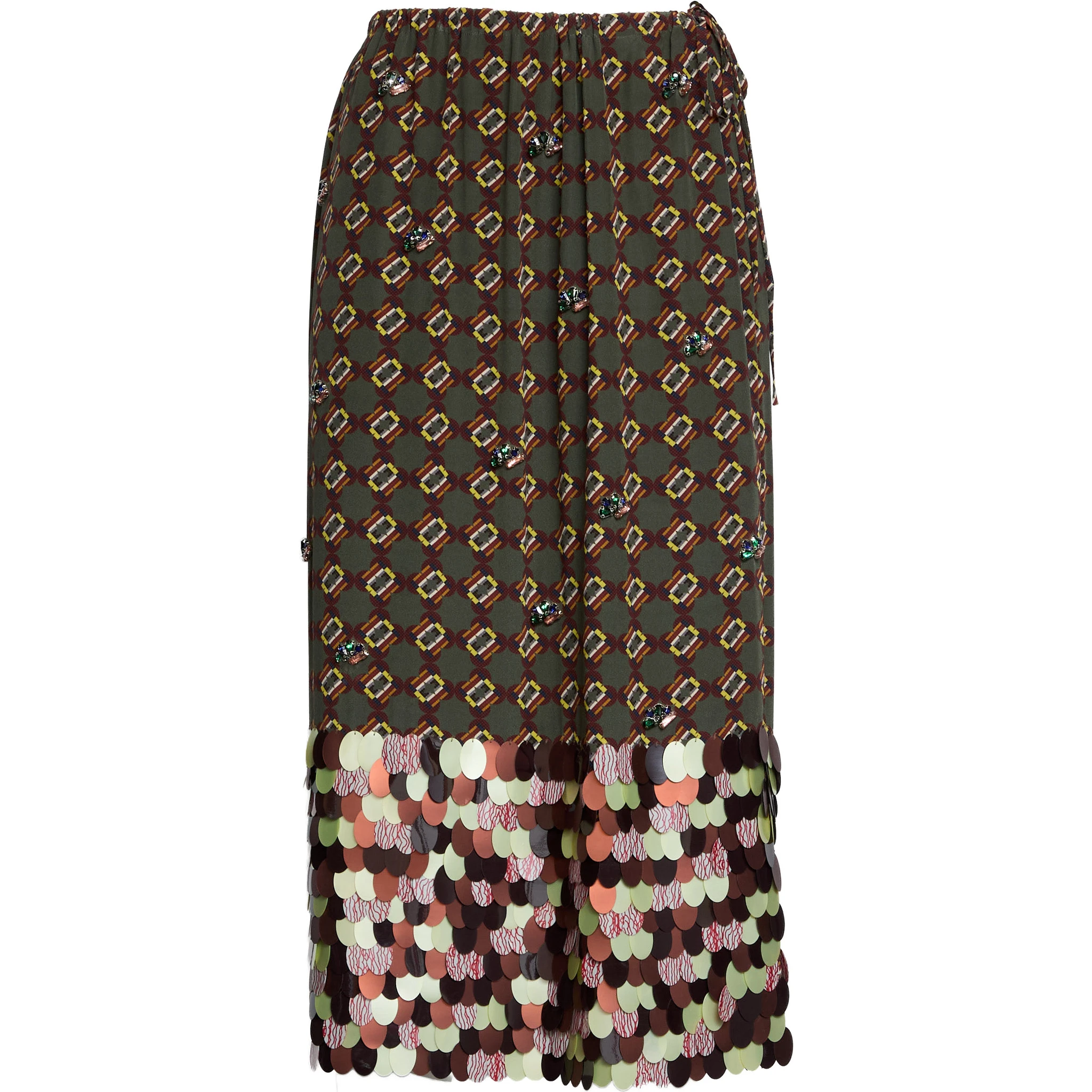 Scotta Long Emb 2072 W.W. Skirt