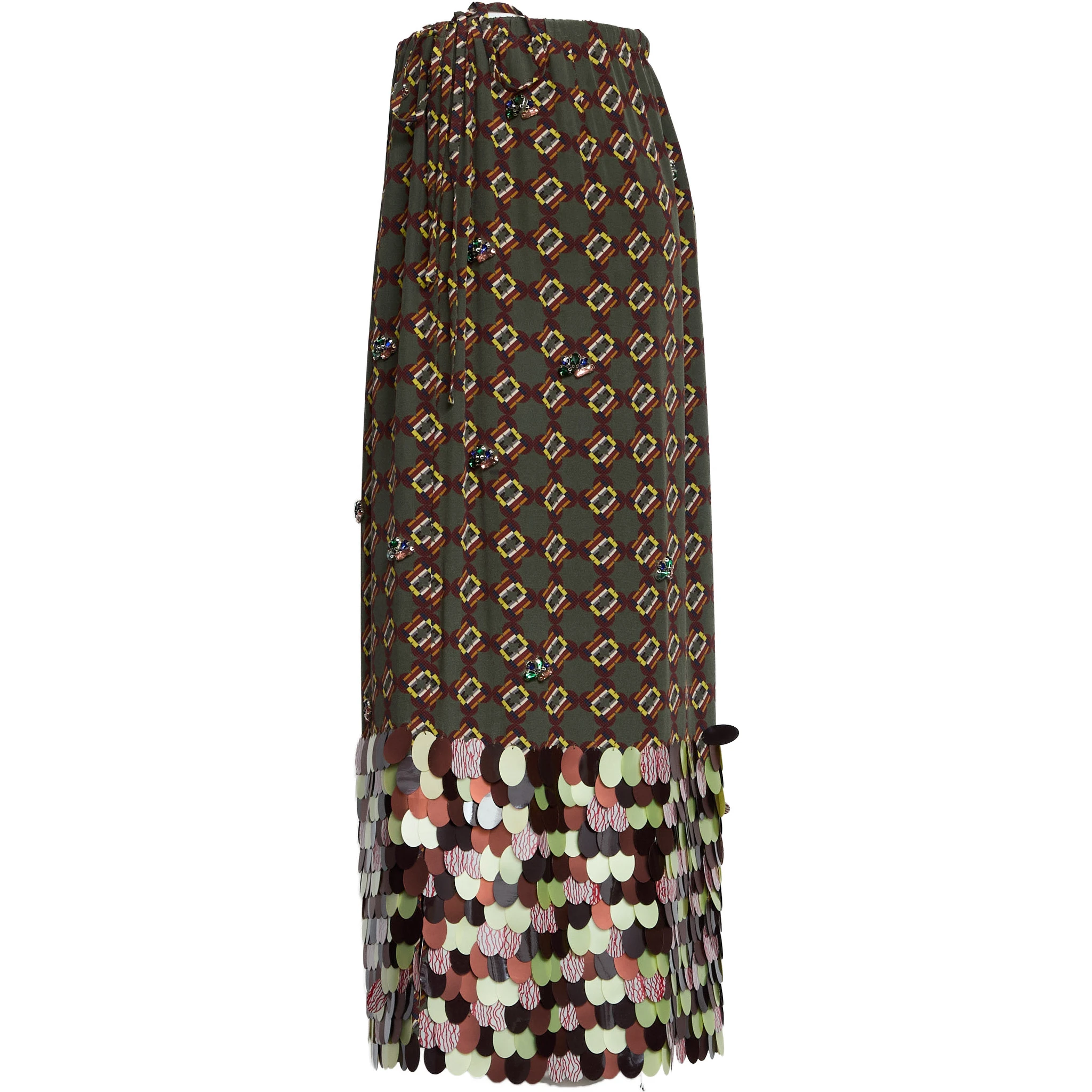 Scotta Long Emb 2072 W.W. Skirt