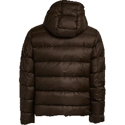 Piumino Corto DB Front Piuma Cappuccio