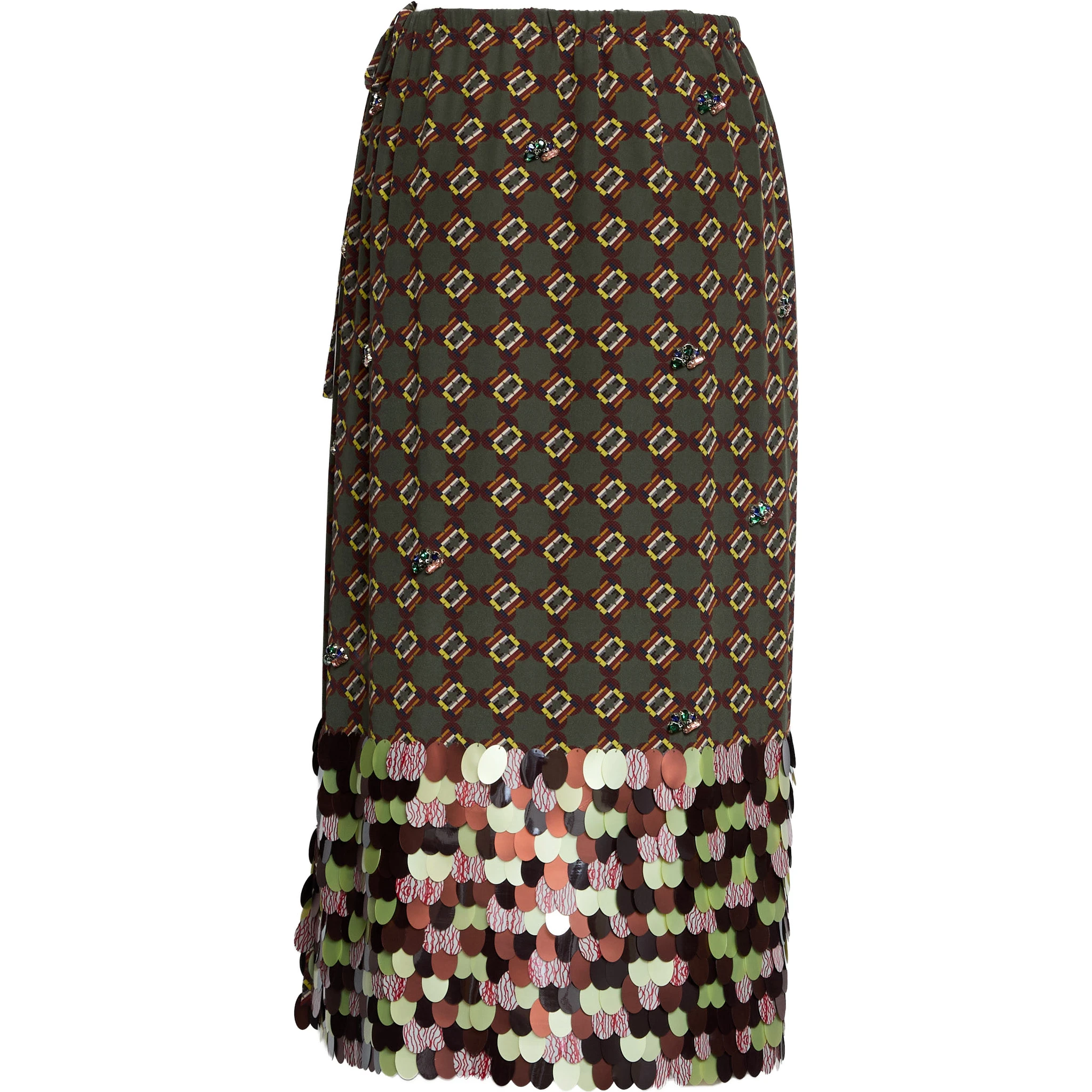 Scotta Long Emb 2072 W.W. Skirt