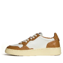 Sneakers Medalist Low Bianco, Brown Sugar