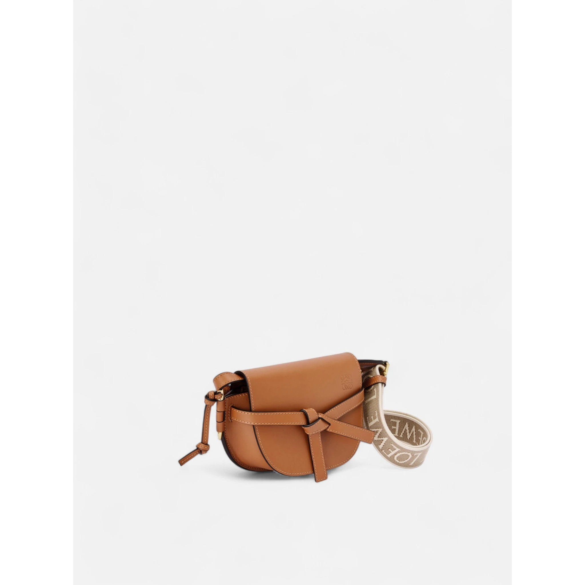 Mini Gate Leather Dual Cross-body Bag