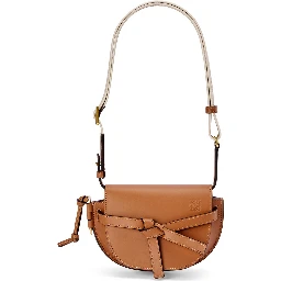 Mini Gate Leather Dual Cross-body Bag