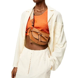 Mini Gate Leather Dual Cross-body Bag