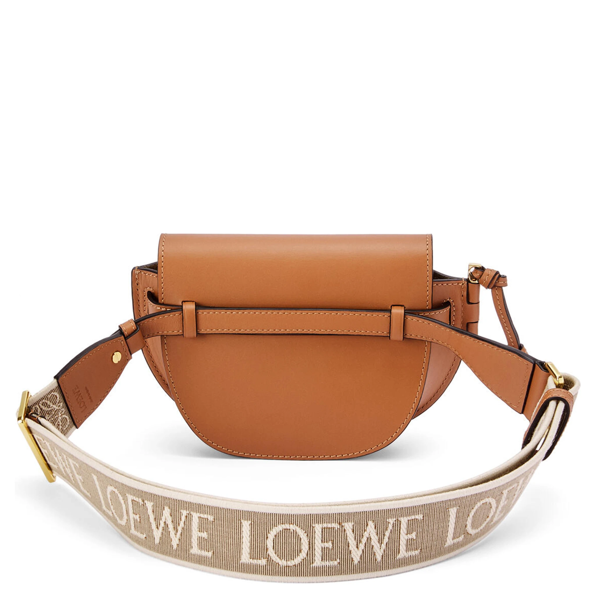 Mini Gate Leather Dual Cross-body Bag