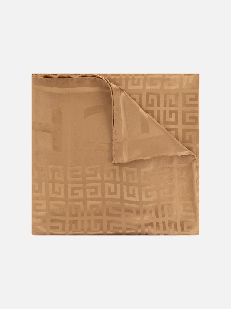 Classic Logo Patterned Scarf