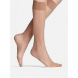 FALKE PURE MATT knee-high socks