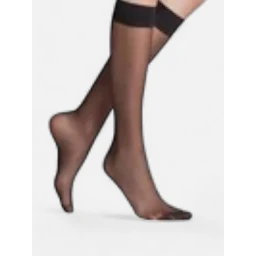FALKE PURE MATT knee-high socks