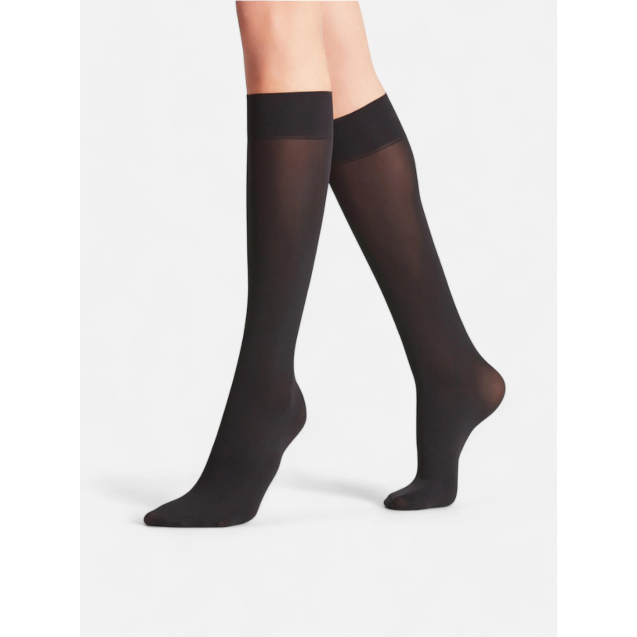 FALKE PURE MATT knee-high socks