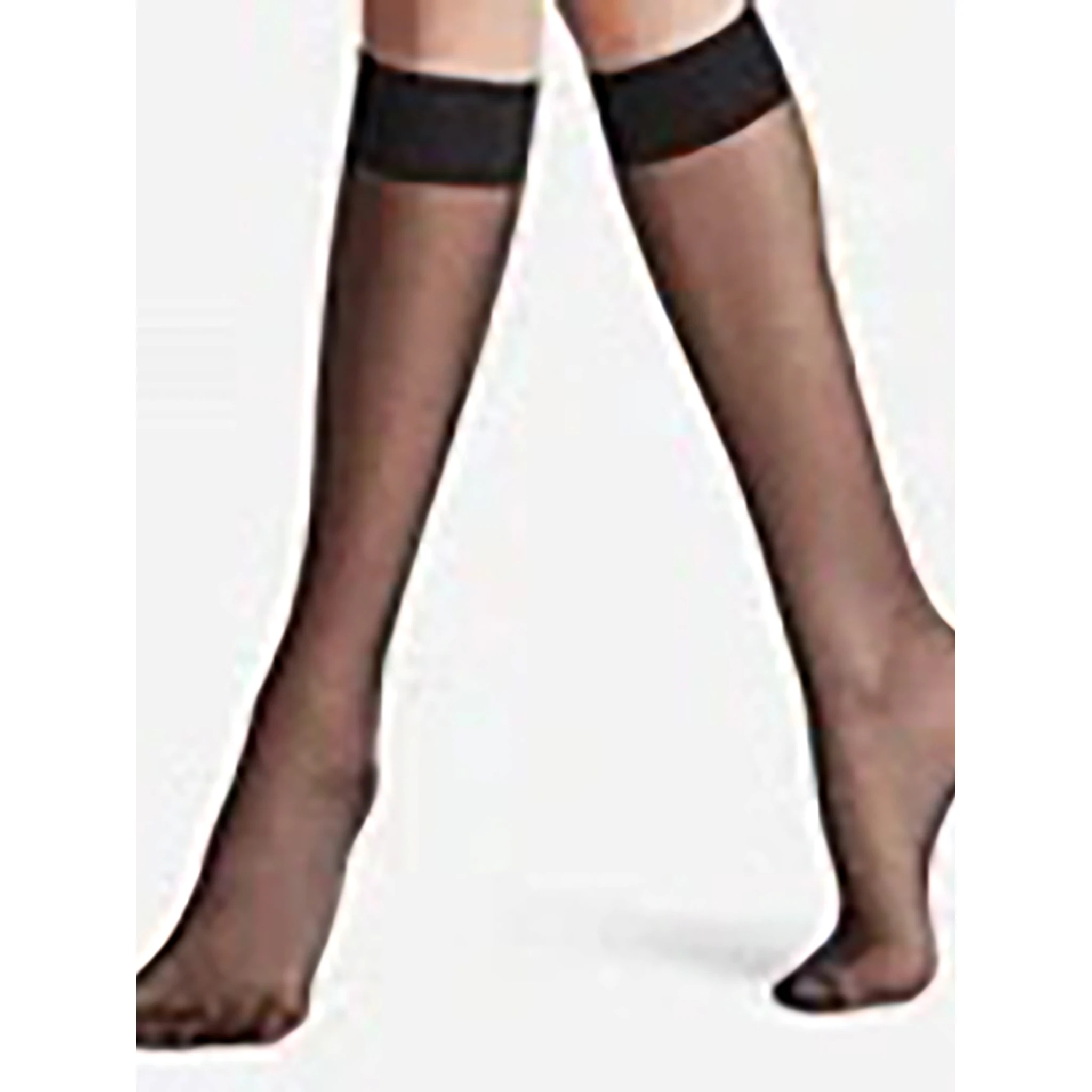 FALKE PURE MATT knee-high socks