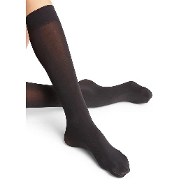 FALKE PURE MATT knee-high socks