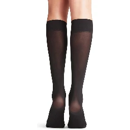 FALKE PURE MATT knee-high socks