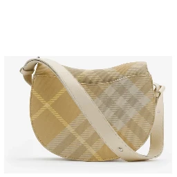 Medium Rocking Horse Check Woven Saddle Bag