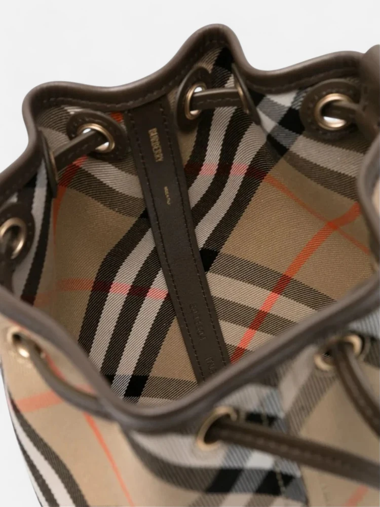 Mini Check bucket bag alternative