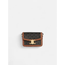 TEEN TRIOMPHE BAG IN Triomphe Canvas and Calfskin