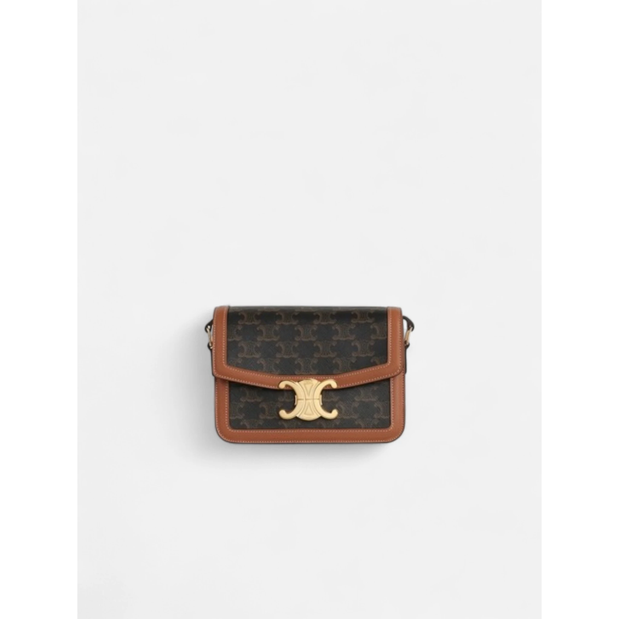 TEEN TRIOMPHE BAG IN Triomphe Canvas and Calfskin