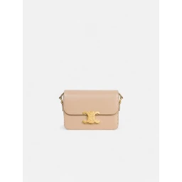 Triomphe smooth leather bag