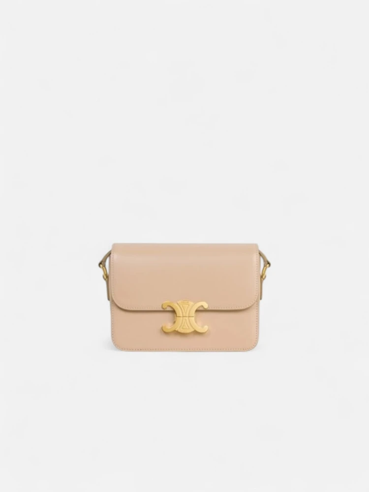 Triomphe smooth leather bag