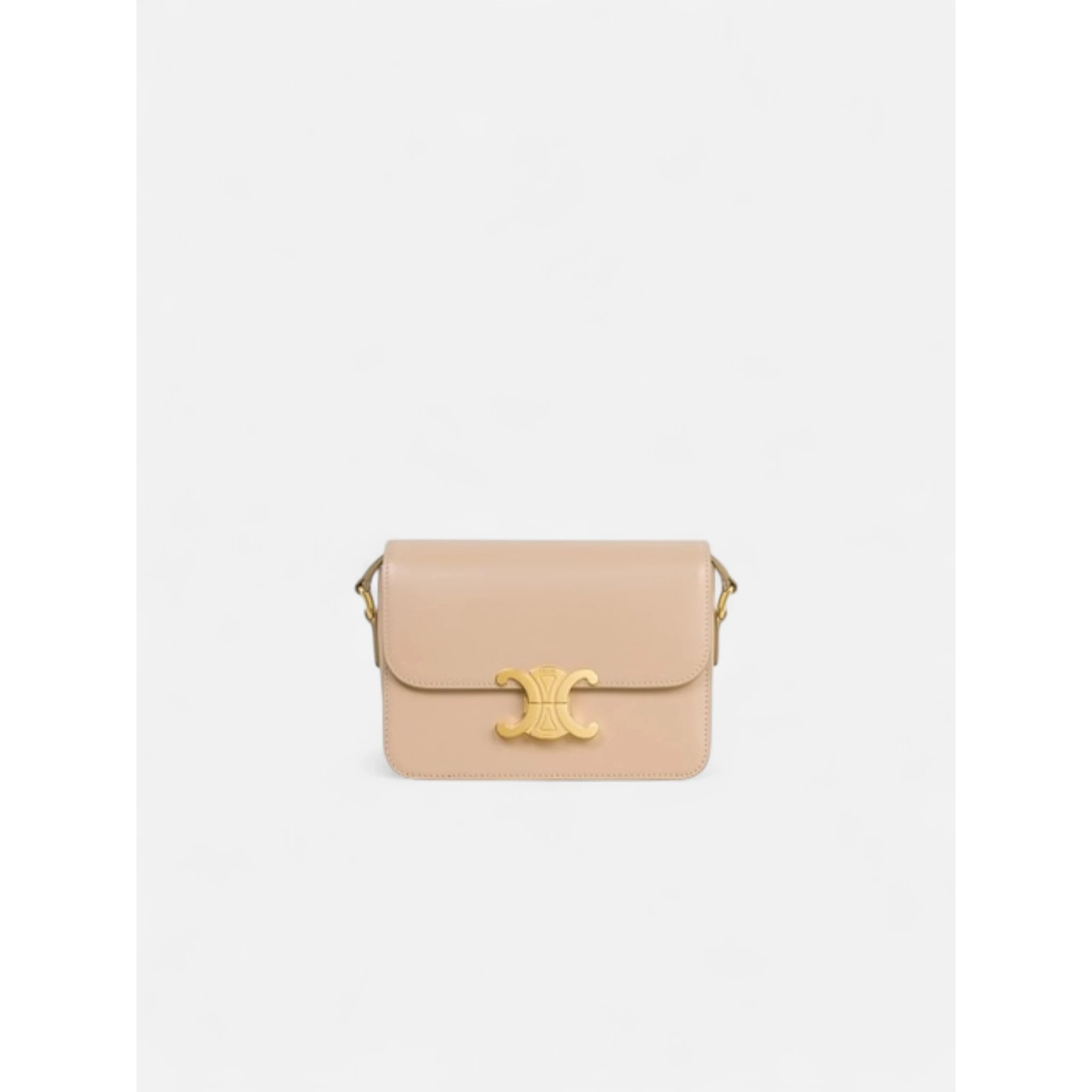 Triomphe smooth leather bag