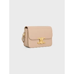 Triomphe smooth leather bag