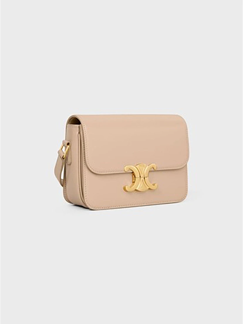 Triomphe smooth leather bag