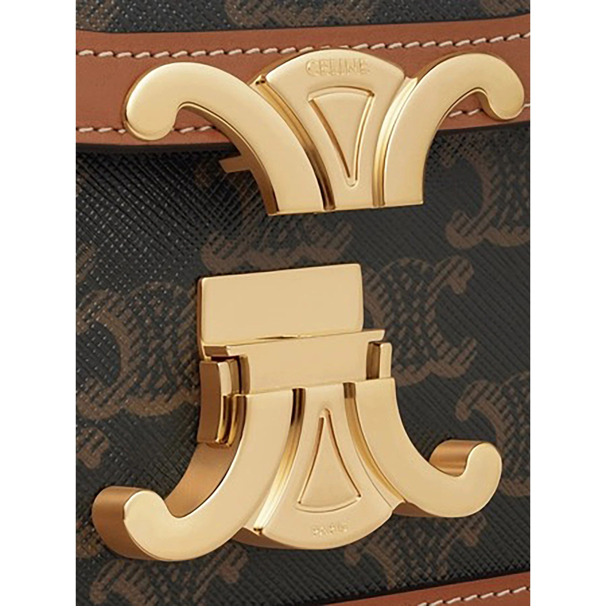 TEEN TRIOMPHE BAG IN Triomphe Canvas and Calfskin