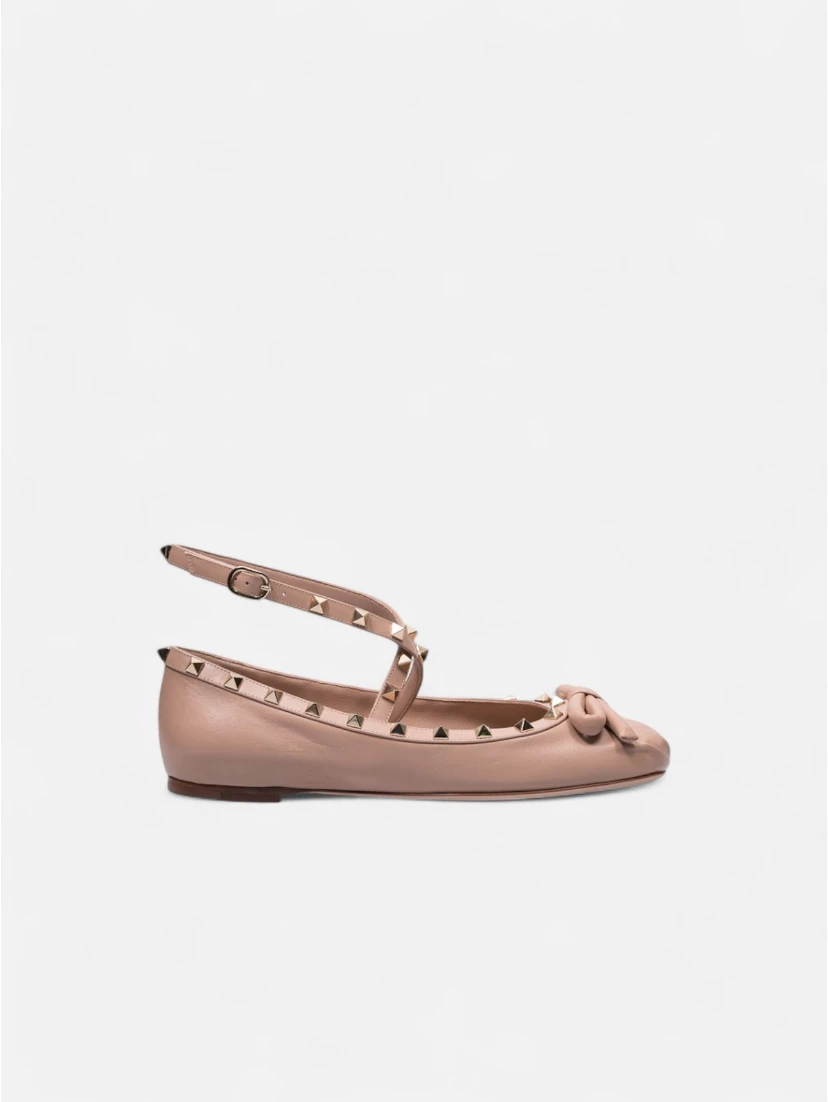 VALENTINO GARAVANI ROCKSTUD ballet flats