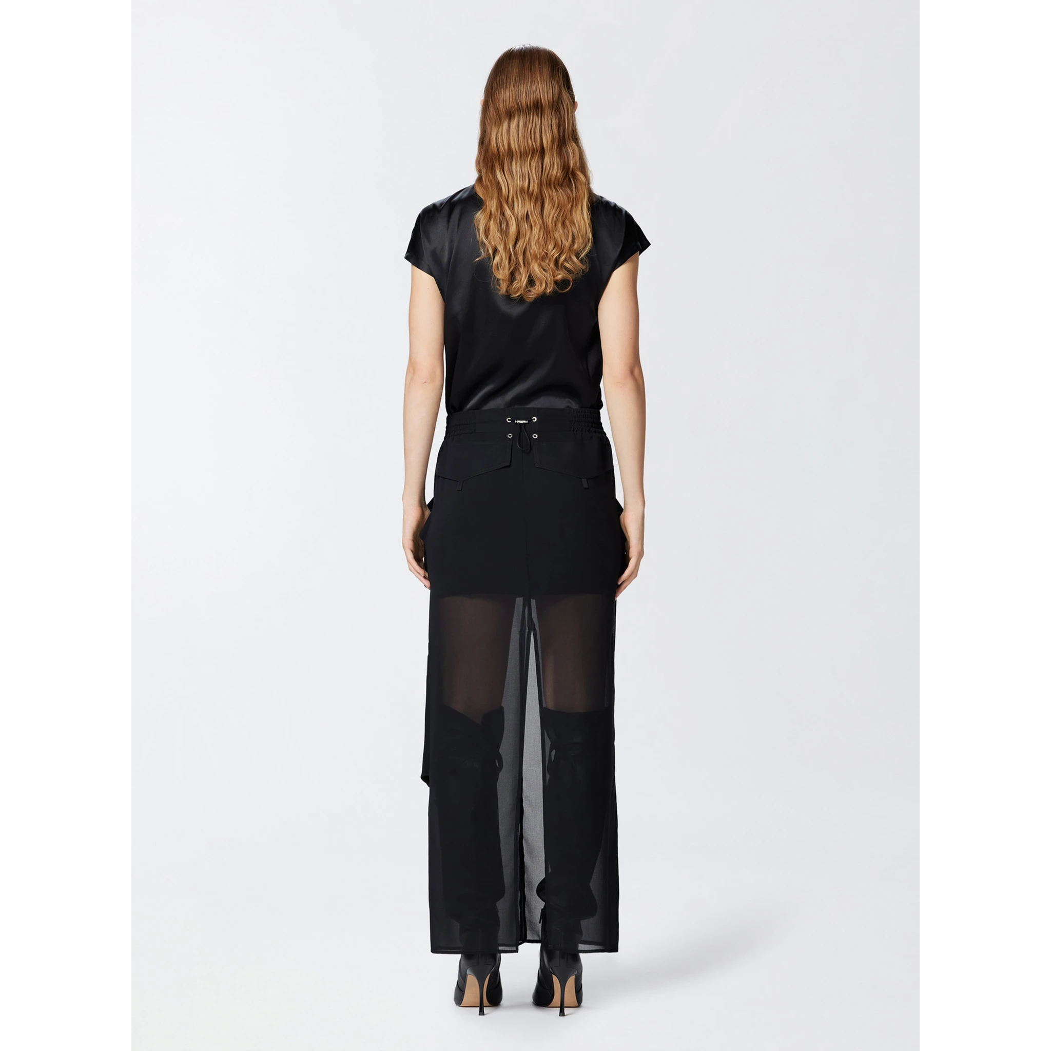 PINKO GEORGETTE skirt