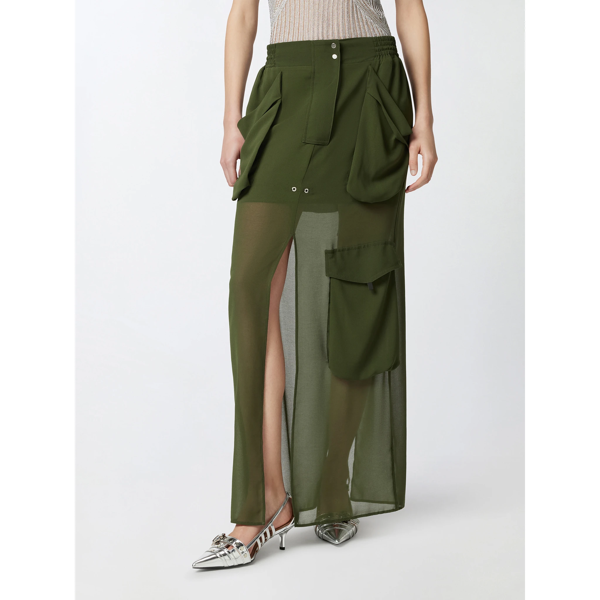 PINKO GEORGETTE skirt