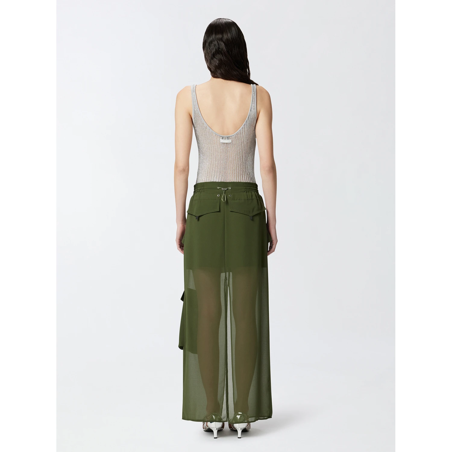 PINKO GEORGETTE skirt