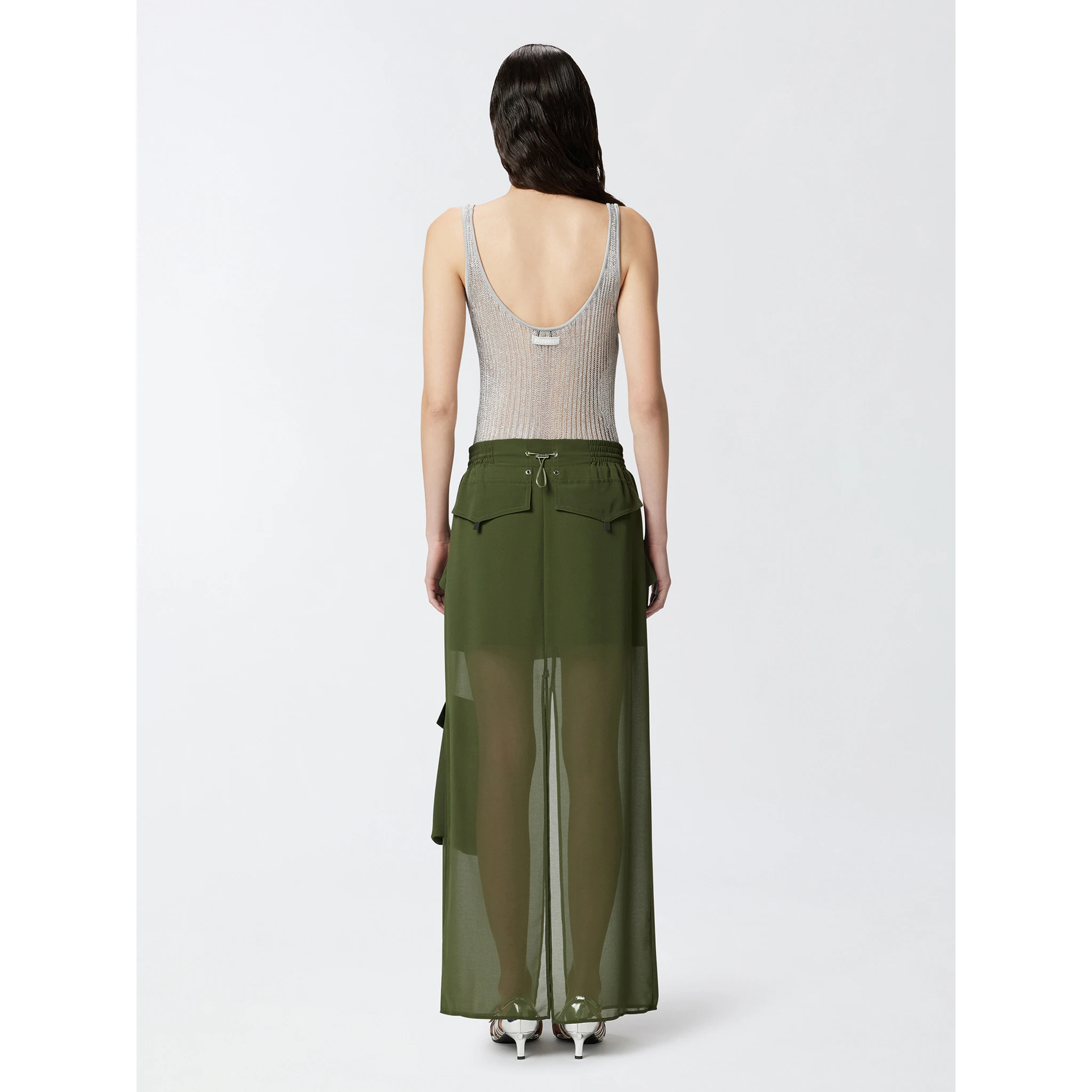 PINKO GEORGETTE skirt