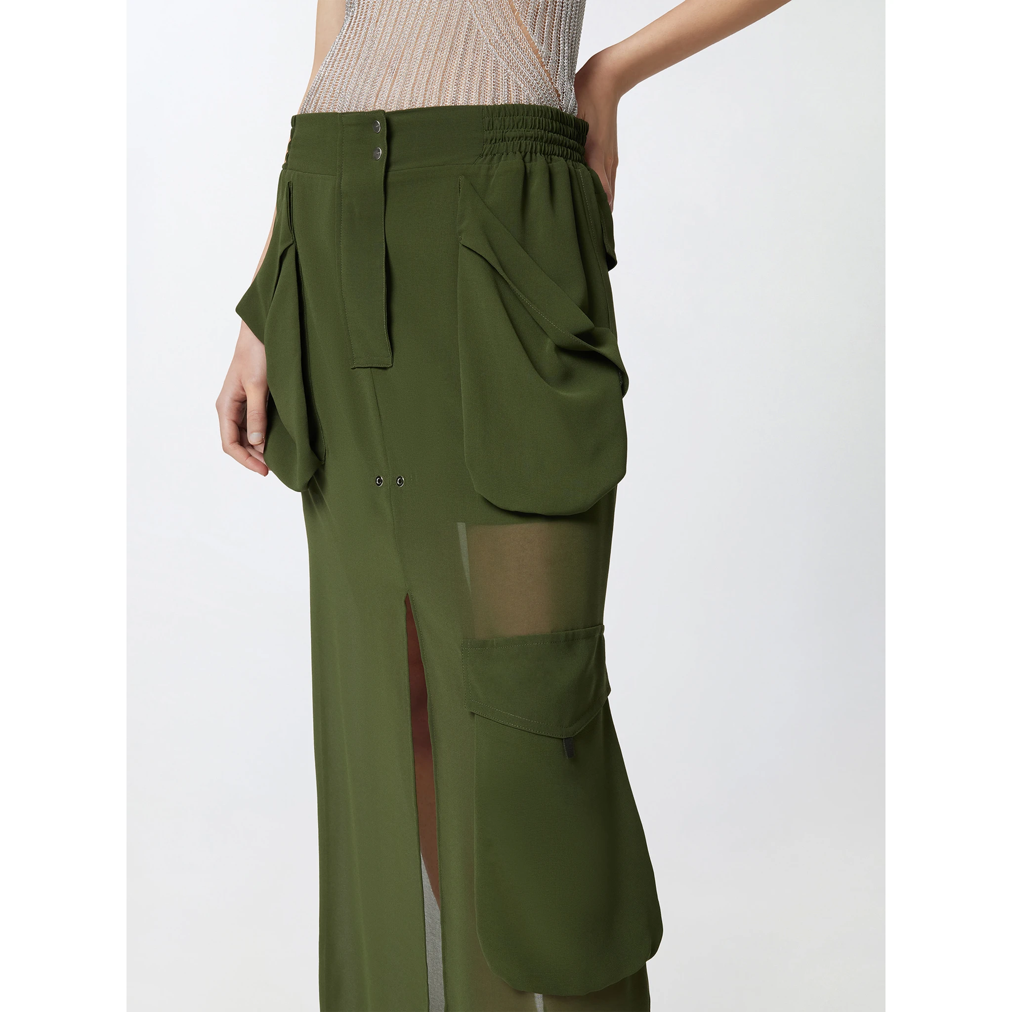 PINKO GEORGETTE skirt