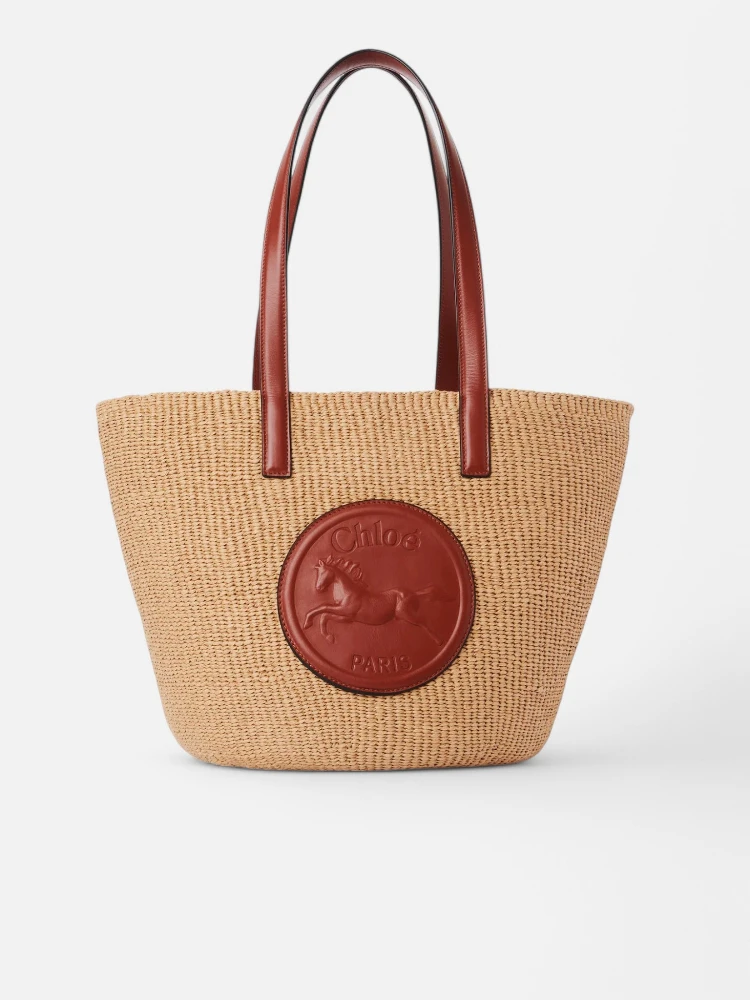 CHLOÉ HORSE MEDAL BASKET bag