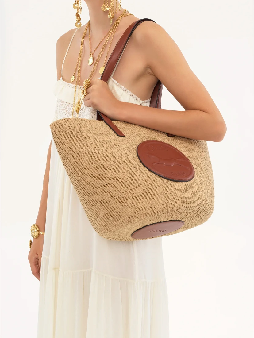 CHLOÉ HORSE MEDAL BASKET bag