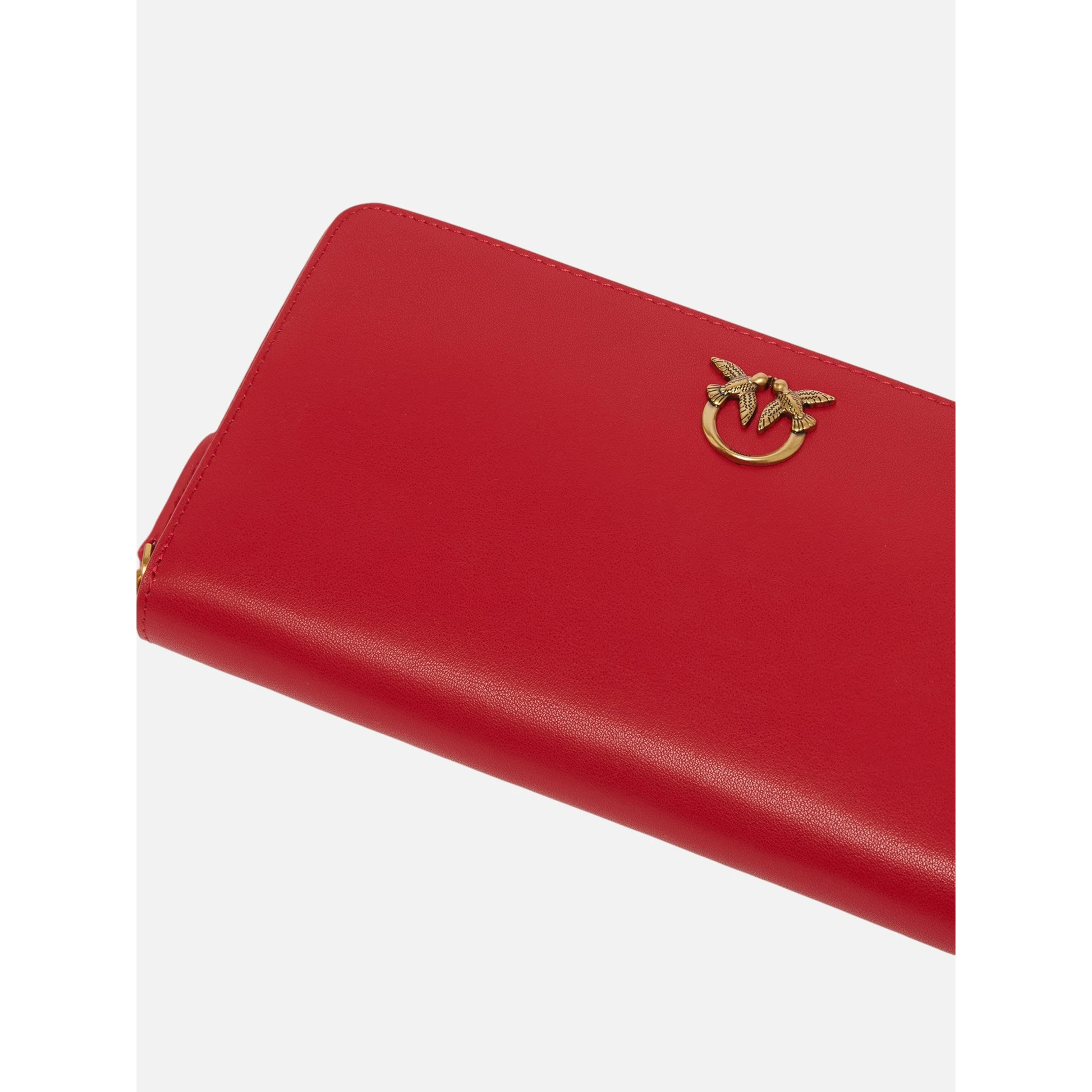 PINKO RYDER ZIP AROUND wallet