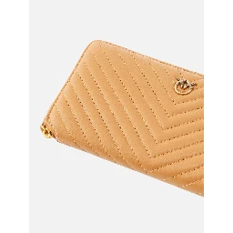 PINKO RYDER ZIP AROUND wallet