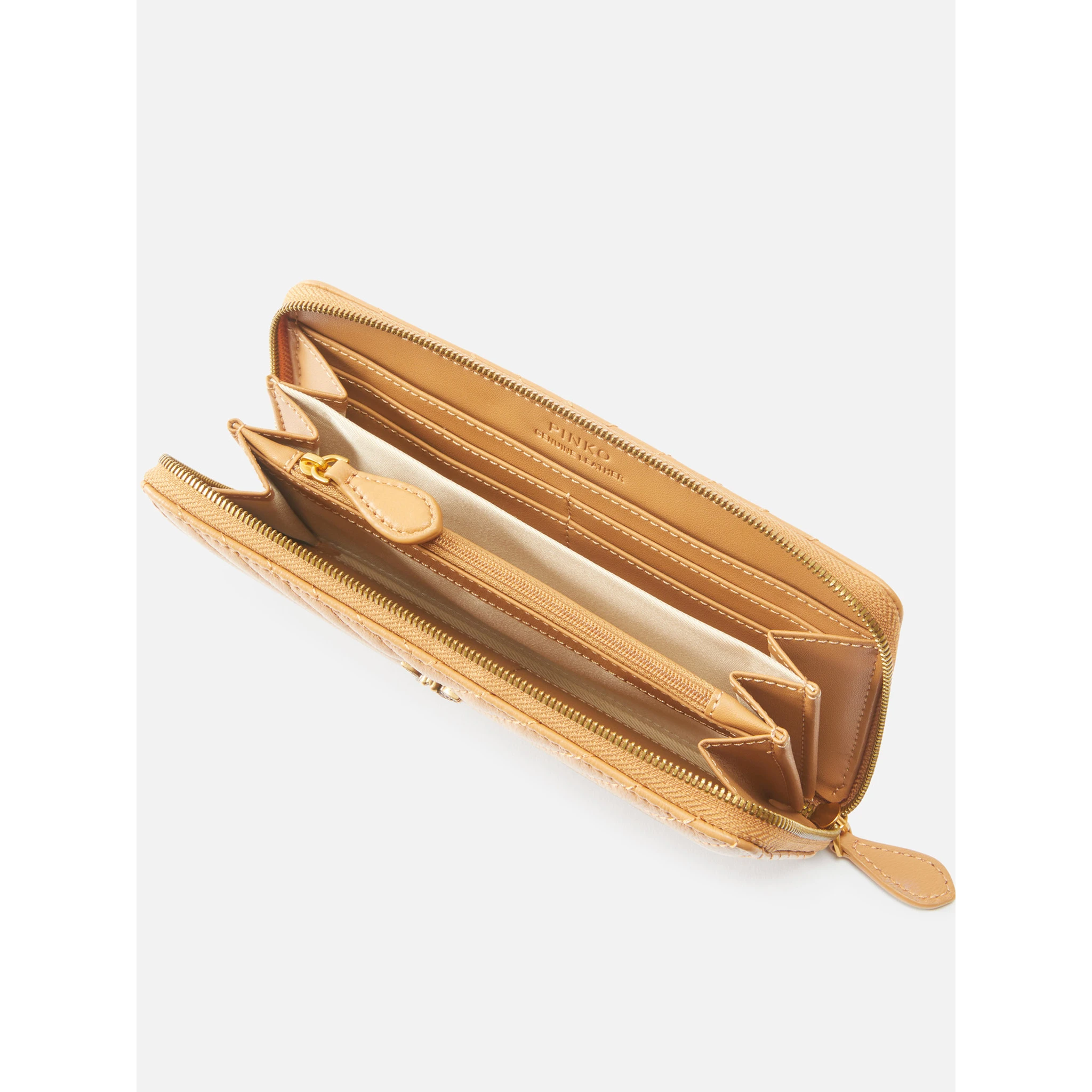 PINKO RYDER ZIP AROUND wallet