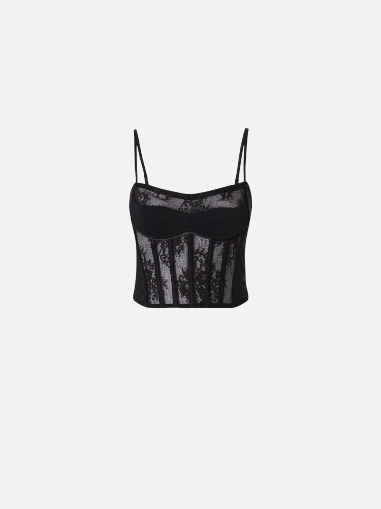PINKO CARDELLINO corset