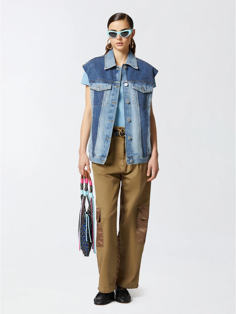 PINKO KIGALI jeans vest