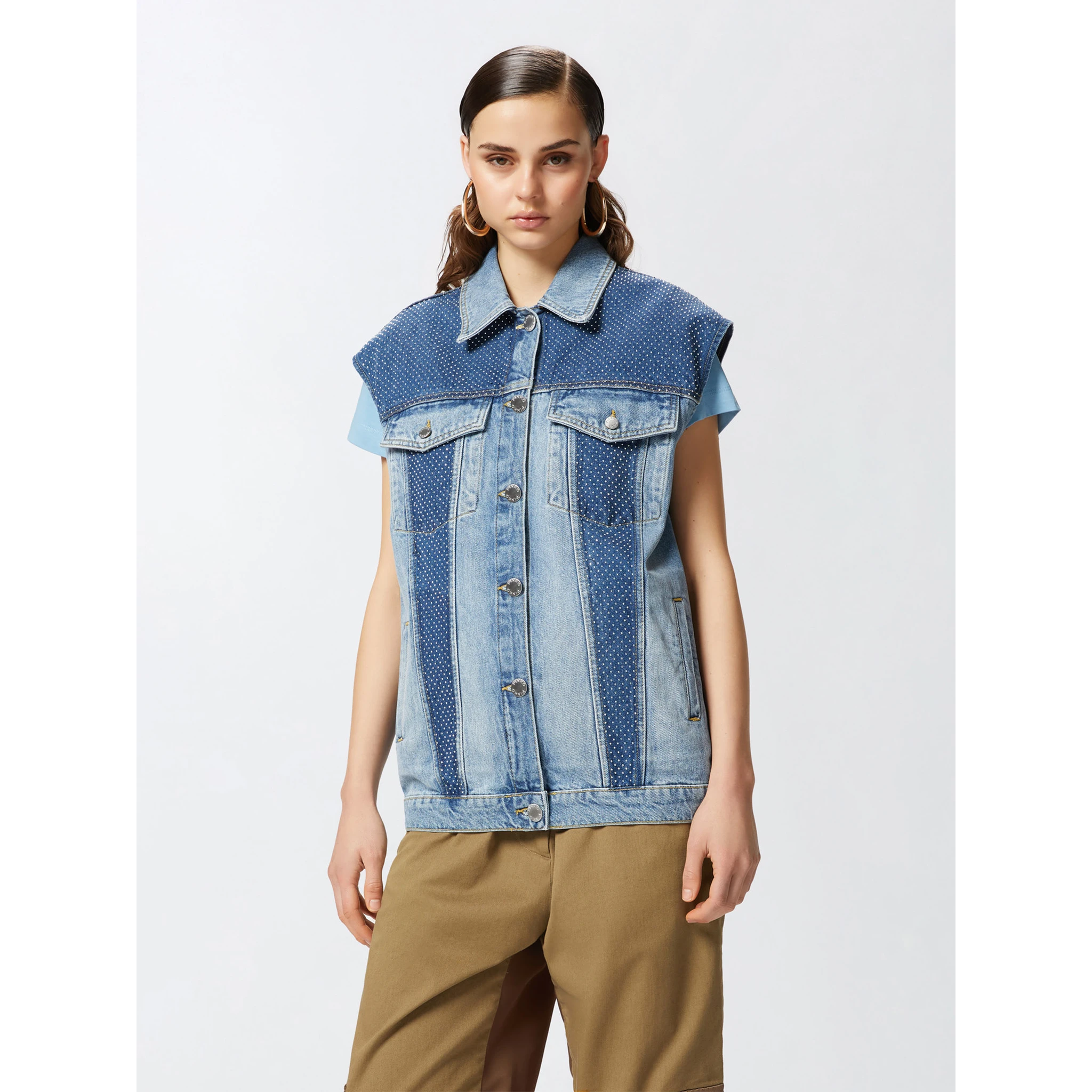 PINKO KIGALI jeans vest