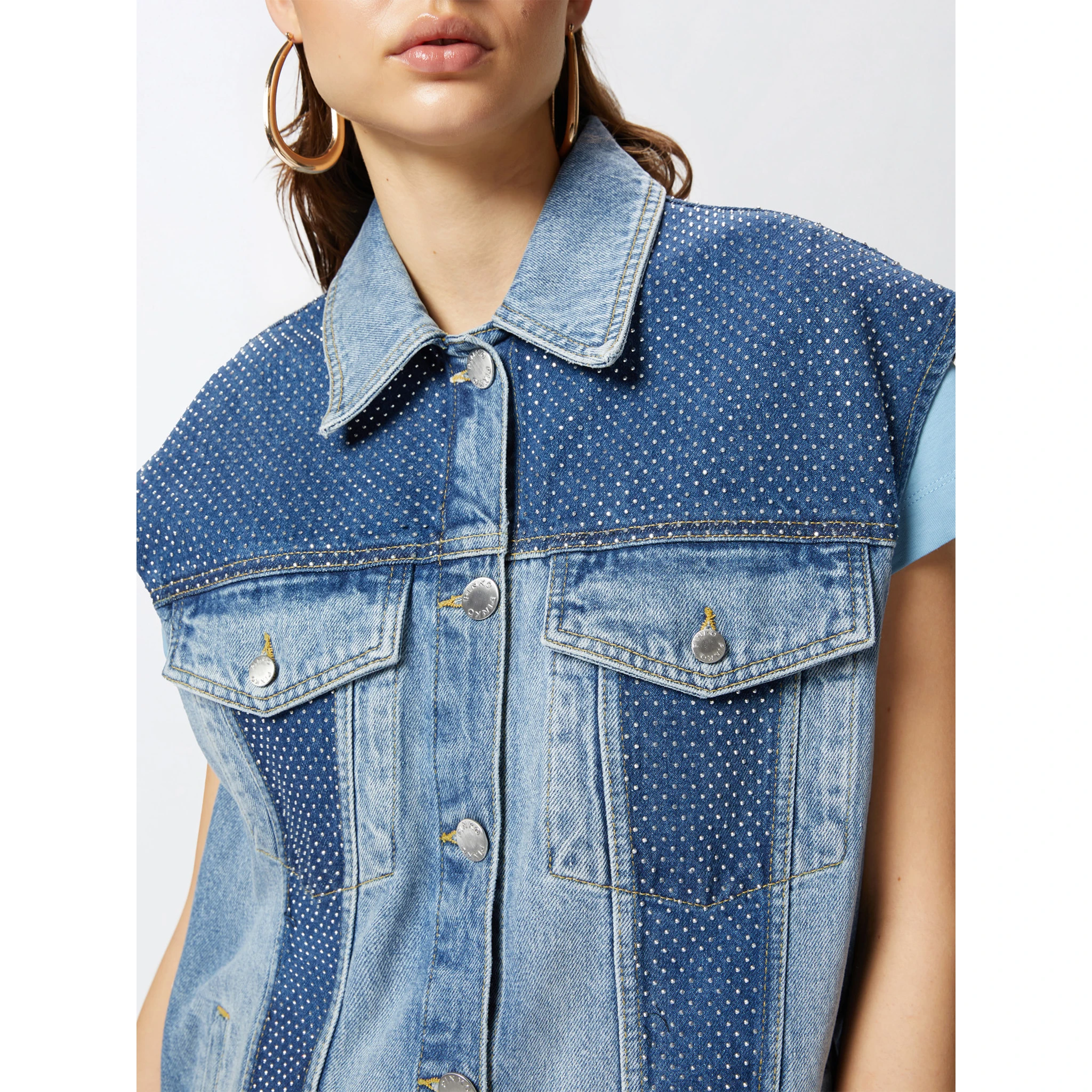 PINKO KIGALI jeans vest