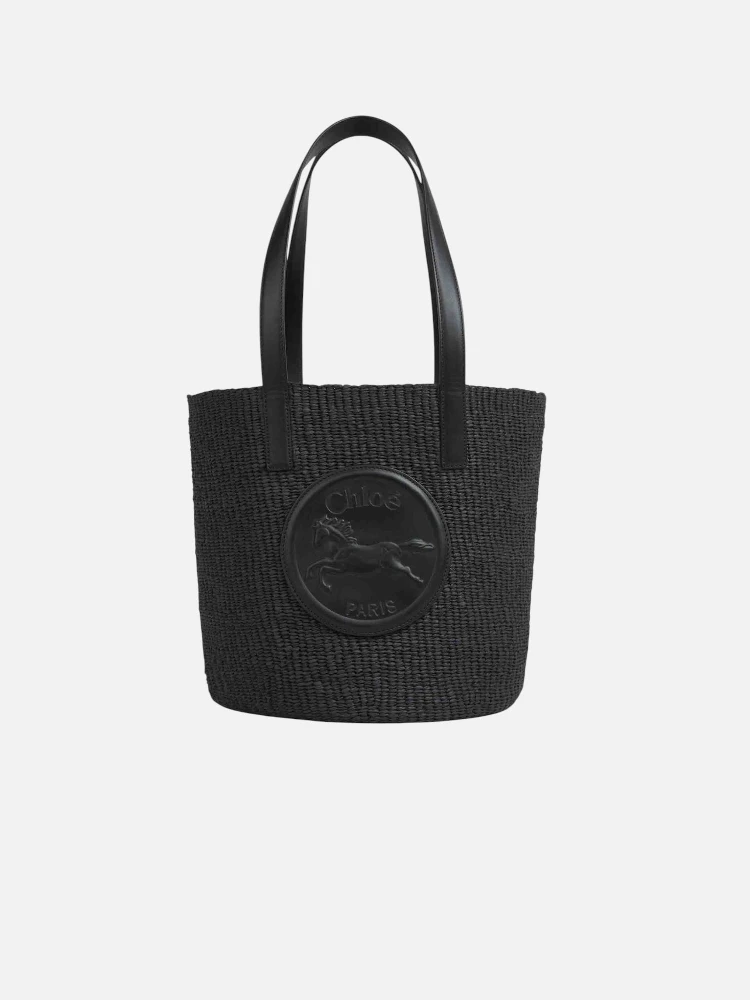 CHLOÉ HORSE MEDAL BASKET bag