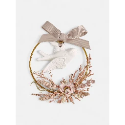 MATHILDE M fragrant floral wreath - Fleur de Coton