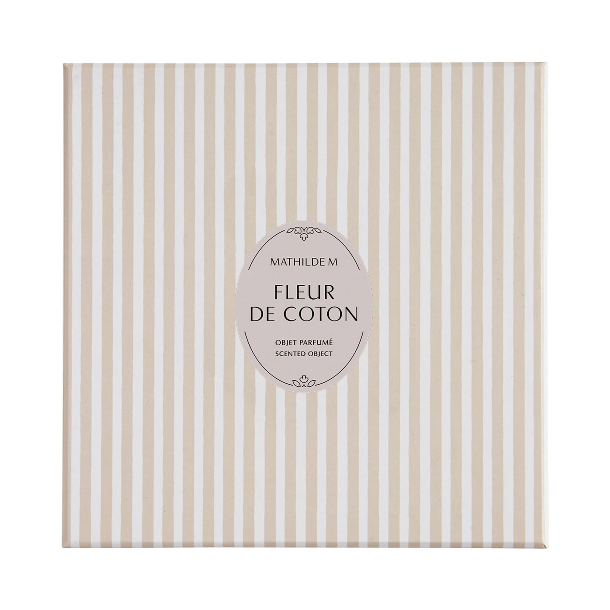 MATHILDE M fragrant floral wreath - Fleur de Coton